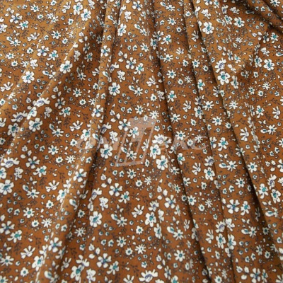 Плательная ткань "Фламенко" 11.1, 80 гр/м2, шир.150 см, принт растительный - купить в Владимире. Цена 239.03 руб.