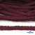 Шнур плетеный d-6 мм круглый, 70% хлопок 30% полиэстер, уп.90+/-1 м, цв.1070-бордовый - купить в Владимире. Цена: 588 руб.